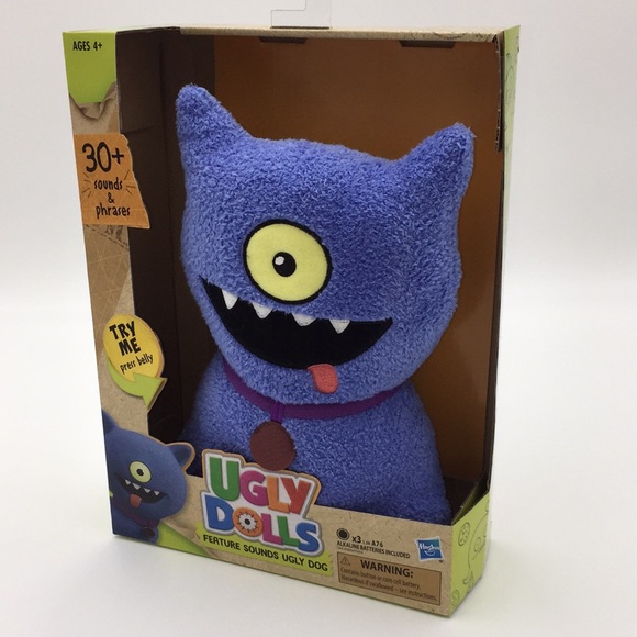 Ugly Dolls Feature Sounds Ugly Dog Talking Plush Stuffed Toy 30+ Sounds … - Picture 7 of 11